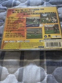 NFL 2K Sega Dreamcast Video Game Complete ML264