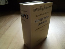 StPO STRAFPROZESSORDNUNG, Kommentar, 54. Auflage, München 2011