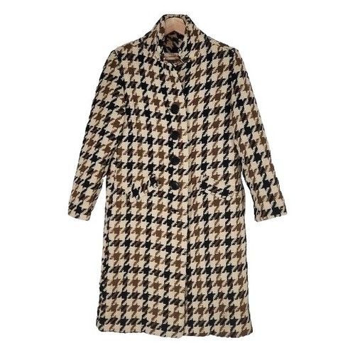 Vintage 1960's 1970's Original Lakeland Wool Tweed Clicker Coat