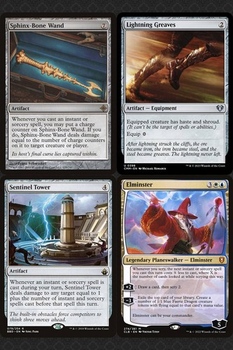 Zethi, Arcane Blademaster Spell Copy Commander Deck Magic EDH MTG Ready-to-Play - Picture 8 of 9
