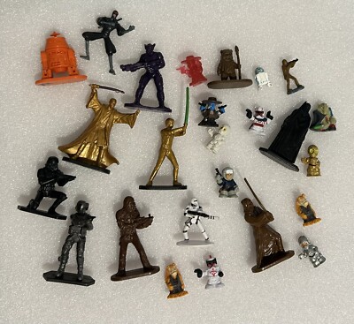 Mixed Lot Squinkies Micro Machine More Star Wars Figures EUC