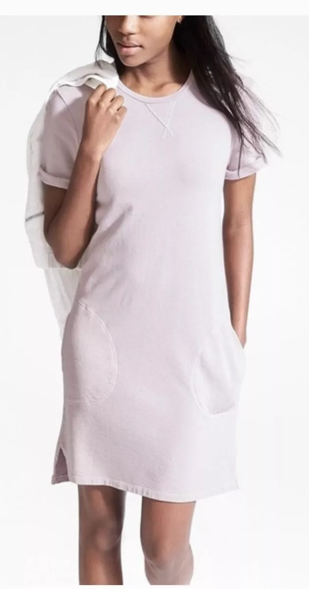 Short sleeve sweatshirt best sale dress