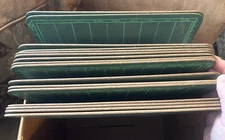Lot of 16 Vtg Super Slate 10x13 World Research Green School Chalkboard