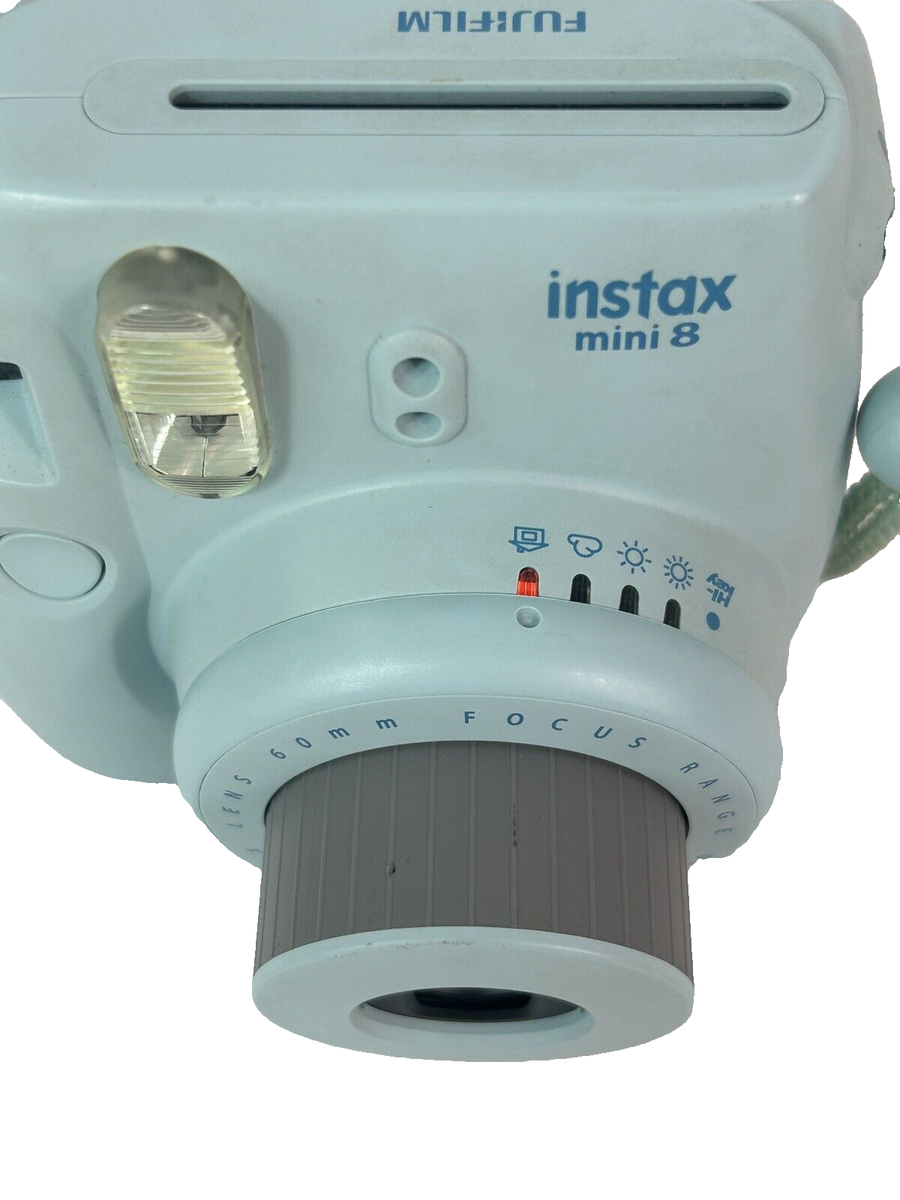 Fujifilm InStax Mini 8 Light Blue Camera With Case Tested