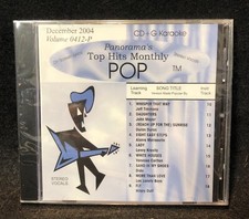 THM-0412-P December 2004 TOP HITS MONTHLY POP KARAOKE CDG