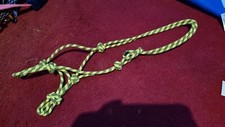 Corde Halter Cob / Taille réelle jaune / Noir