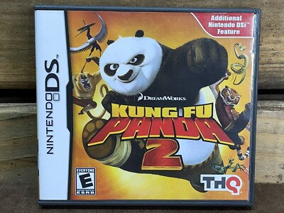 Kung Fu Panda 2 (Nintendo DS, 2011) with Manual