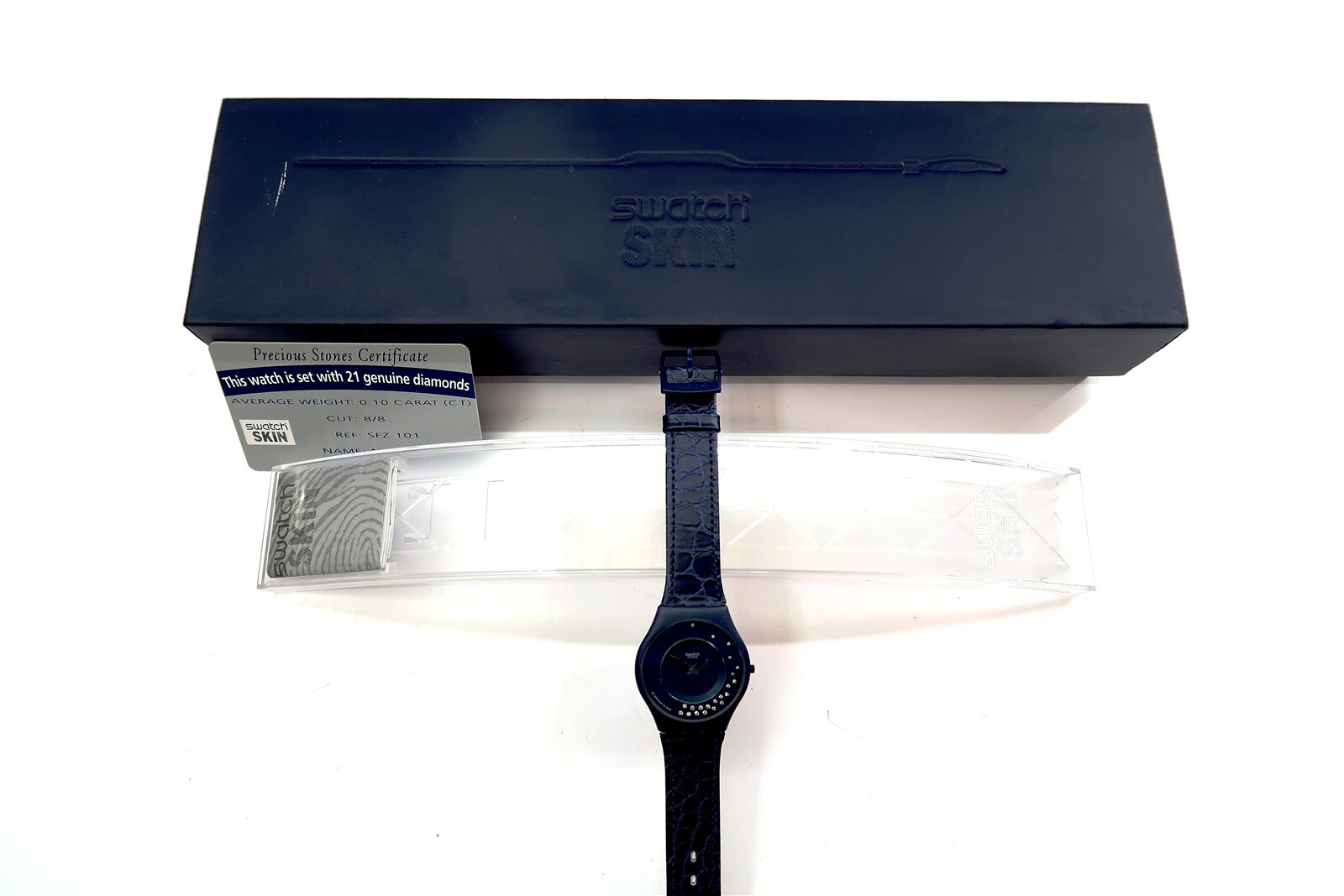 Swatch Skin LA NUIT ETOILEE SFZ101 with 21 Diamonds Limited Edition 5493/9999