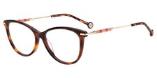 Carolina Herrera Women's Havana Cat Eye Eyeglass Frame - CH0043-005L-15