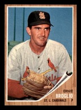 1962 Topps Baseball #507 Ernie Broglio NM/MT *d2