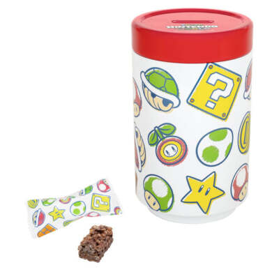 USJ Exclusive Super Mario Bros. Item Design Chocolate Crunch Piggy Bank