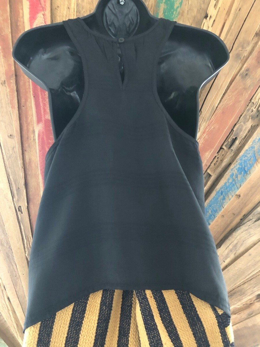Tシャツ・カットソー ALEXANDER WANG Women Tunic Tops 1KC1251094 001 Black NWT T by Alexander Wang black cupro tunic/top/blouse Sz M | eBay