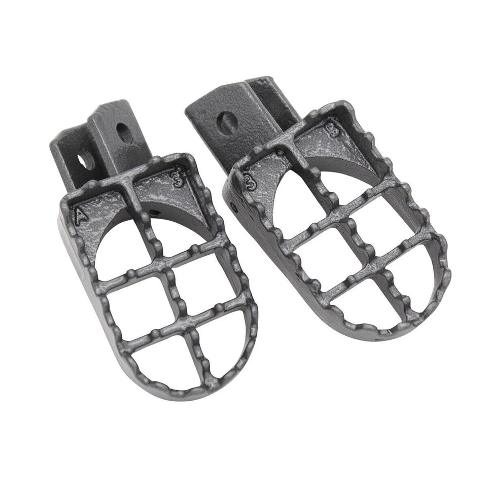 Clavijas de pie de metal de hierro de motocross MX para Yamaha PW50 PW80 TTR90 TW200 1981-2015 Foto 4 de 4