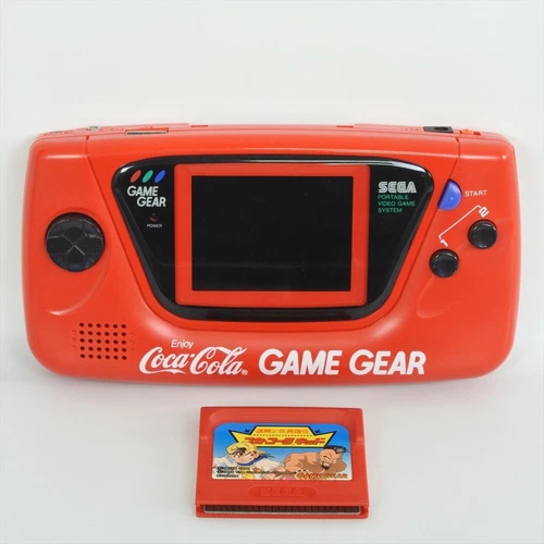 Game Gear COCA COLA KID Console + Cartridge Set Sega P41140968 gg
