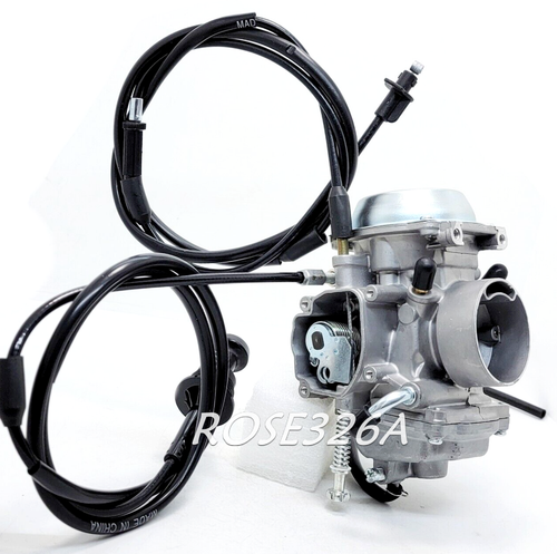Carburetor with Choke Throttle Cable for Polaris Xplorer 250 Xpedition 325 425 - Picture 2 of 6