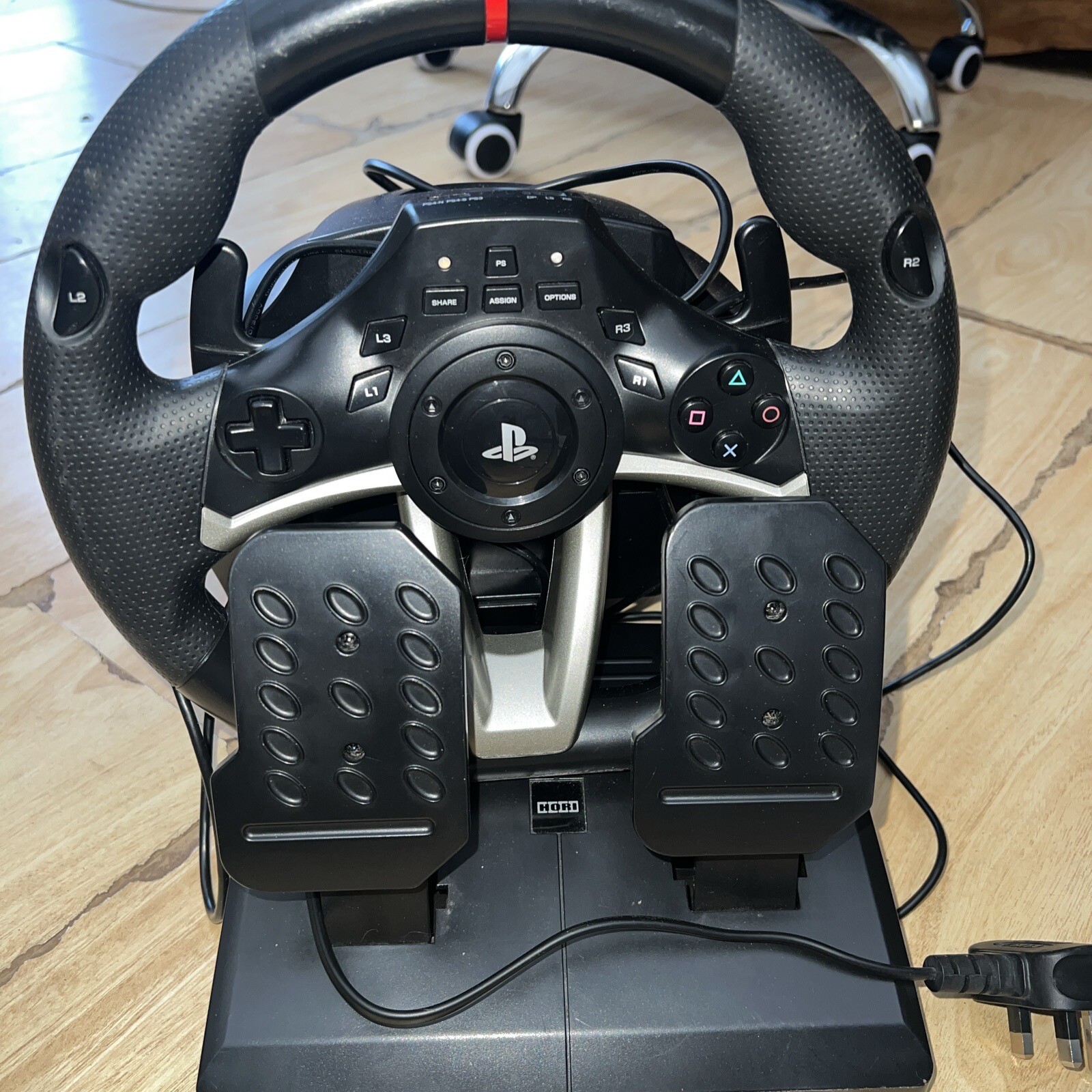 hori ps4 steering wheel With Pedals Fully Functional Compatible With