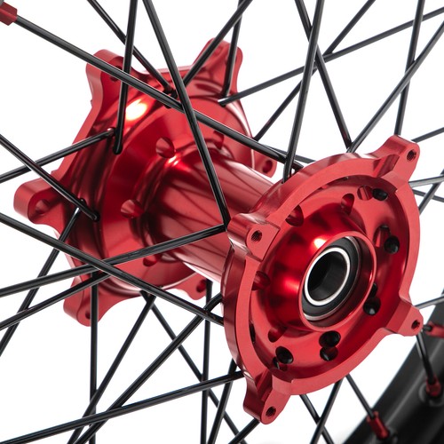 Juego de ruedas CNC 21+18 para Honda CRF250R CRF450R 14-25 CRF250RX 19+ CRF450RX 17-25 - Imagen 7 de 9