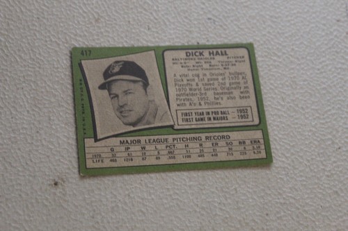 1971 Topps BASEBALL Card Complete Finish Fill Your List Set U-Pick #300-752 - Picture 94 of 512