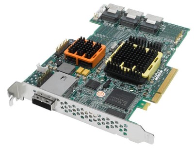 Adaptec 51245 SAS RAID ControllerSerial Attached SCSI Express x8Plug-in Card