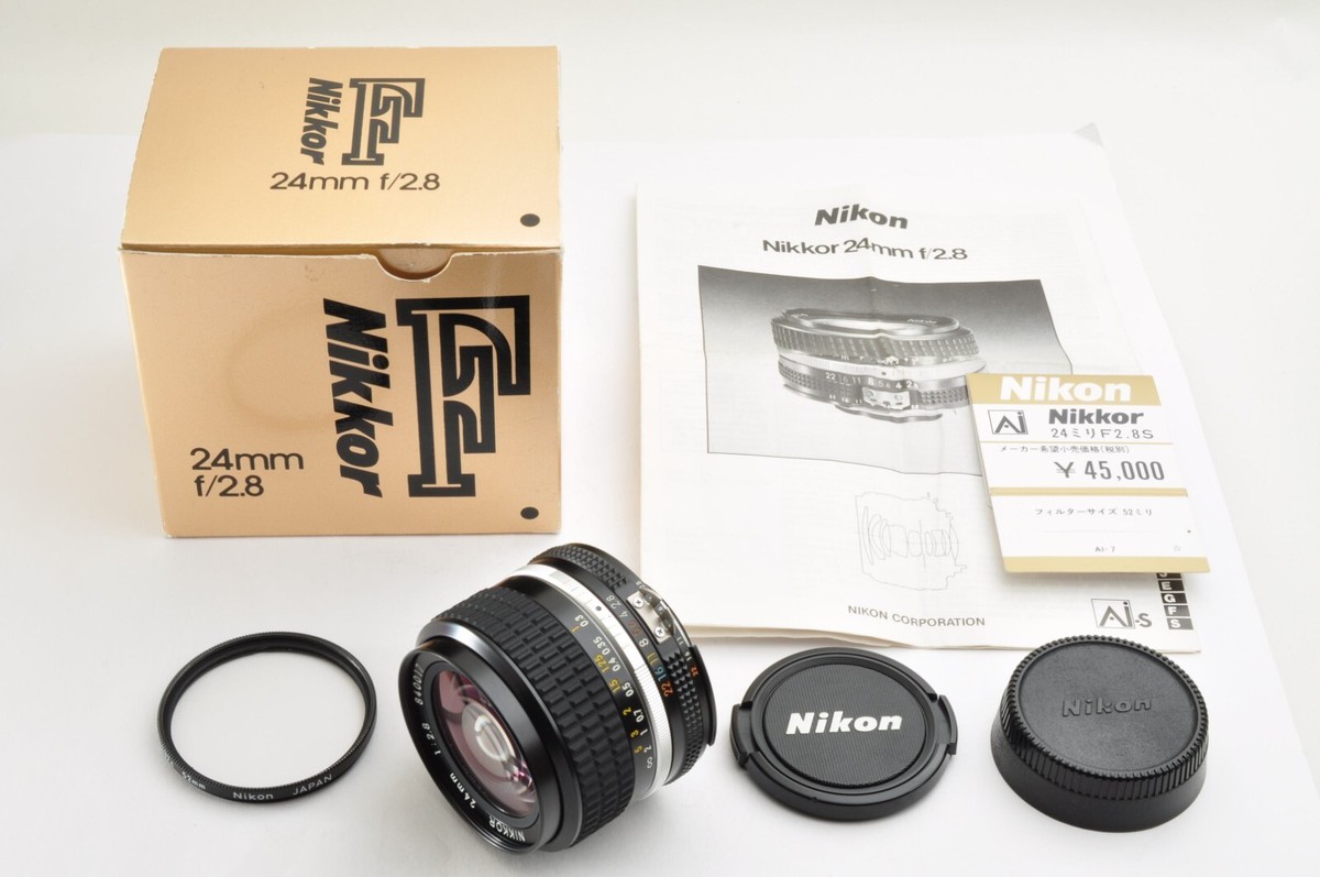 SIC Nikon Ai-S Nikkor 28mm f2.8 Near MINT inBOX MF Wide SIC Nikon Ai-S Nikkor 28mm f2.8 Near MINT inBOX MF Wide