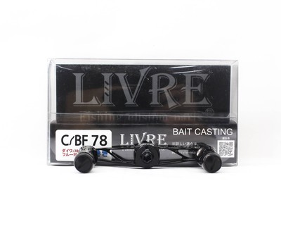 Livre C/BF78 CBFLD78-FA-BKB Handle Set Abu / Daiwa Left Black (0664)