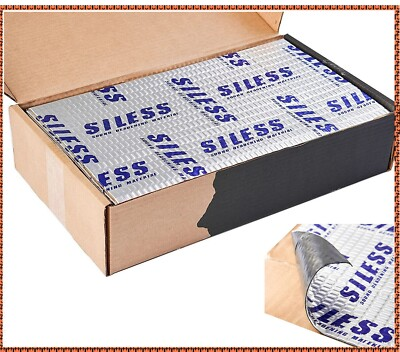 #ad #ad 52 sqft Car Sound Deadening mat Butyl Automotive Sound Deadener Noise Insulation $89.47