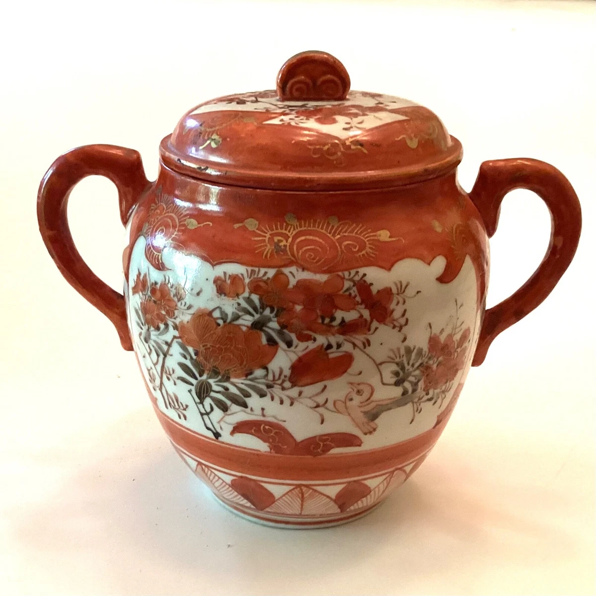 陶瓷日本古董红色| eBay