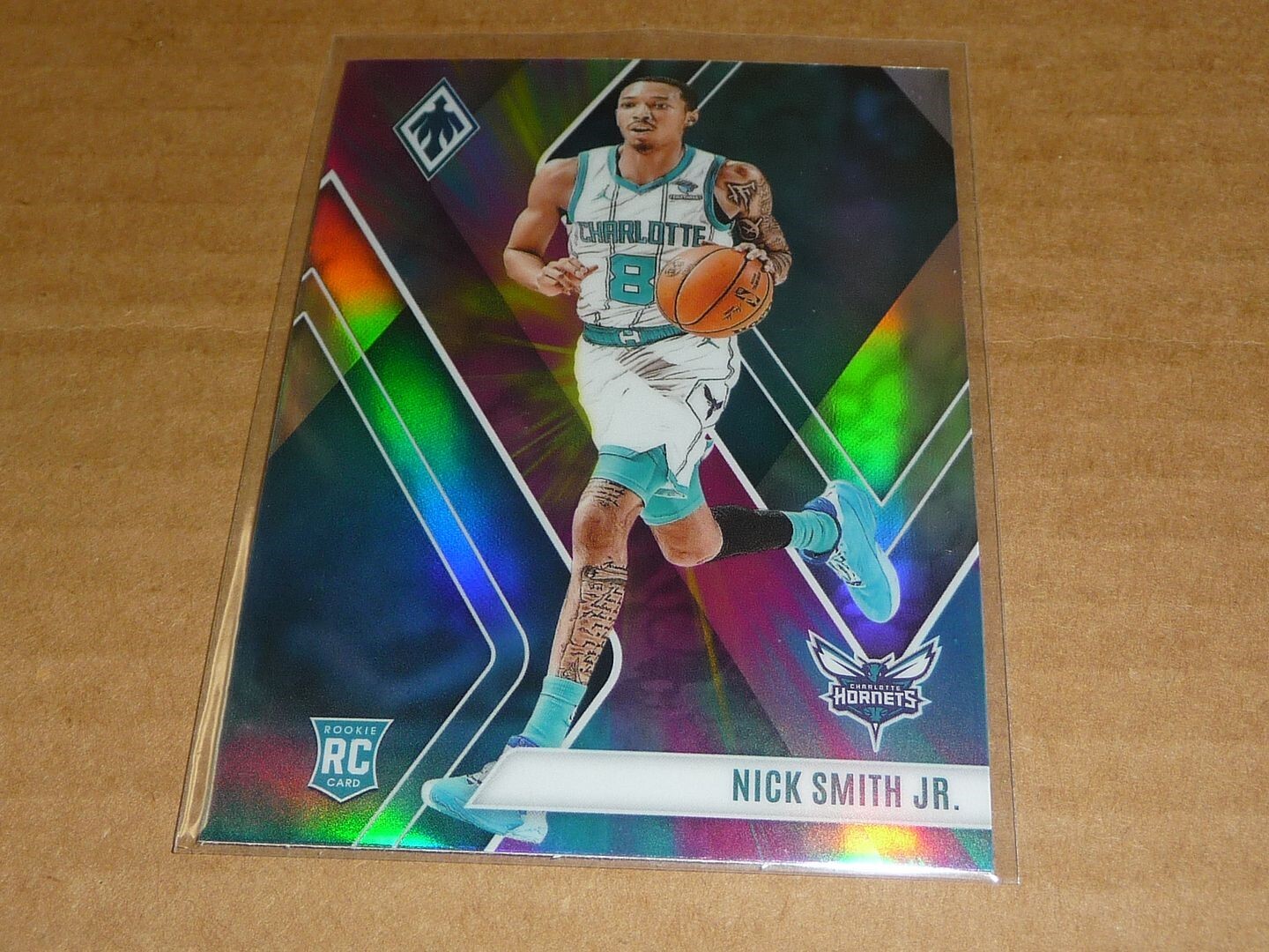 2023/24 Panini Phoenix COLOR BURST NICK SMITH JR HORNETS #255