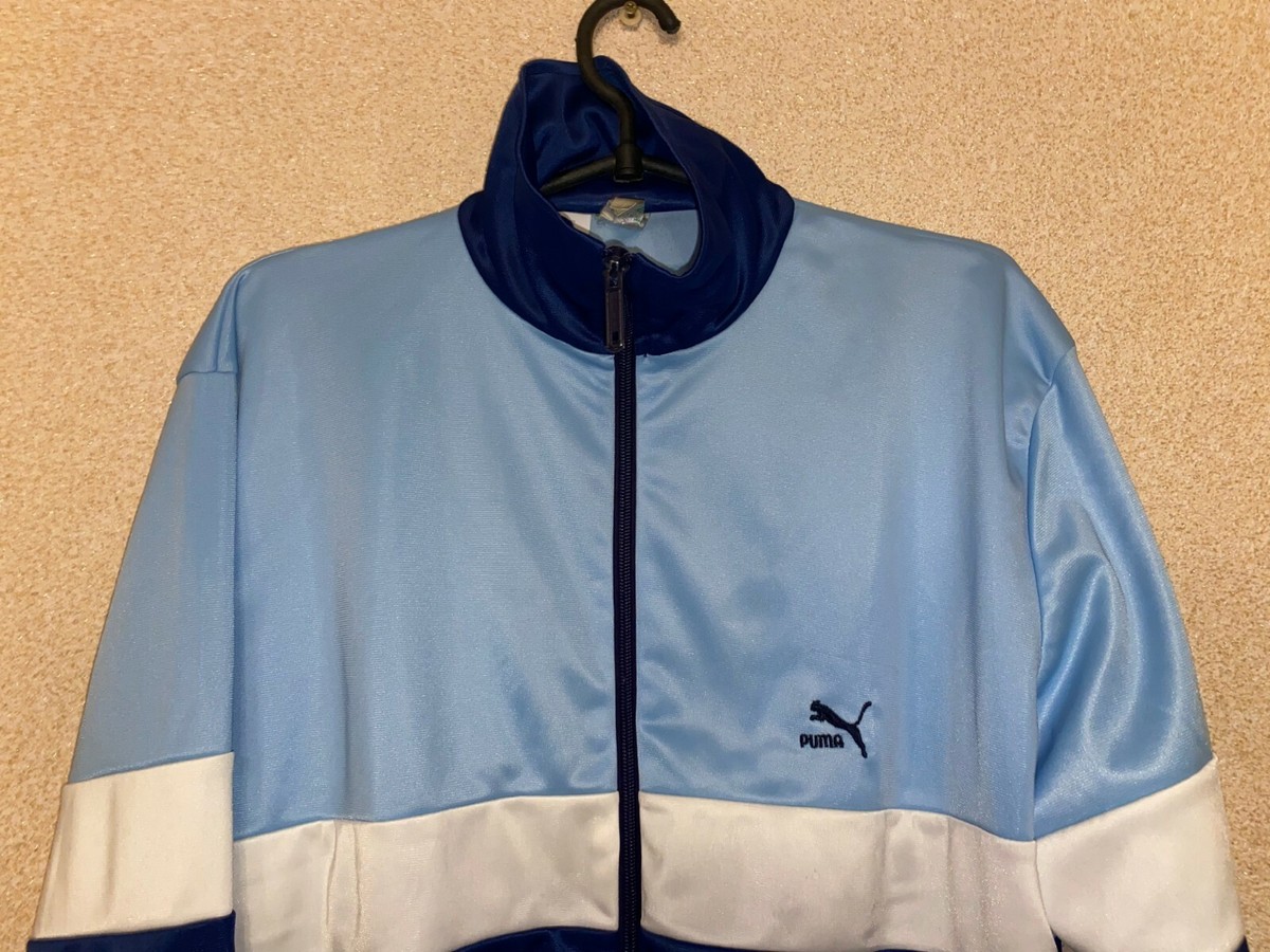 PUMA Vintage 80s Mens Retro track suit top jacket SIZE S made in West  Germany