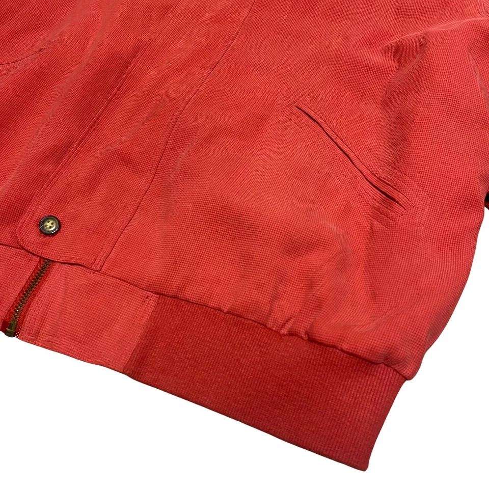 Poeta Moda Bomber Jacket Mens Size Large Black 100% Silk Full Zip Luxury Lined  - Image 2 of 4