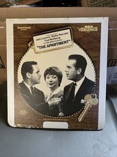 THE APARTMENT - CED Capacitance Electronic VideoDisc RCA Jack Lemmon Vintage