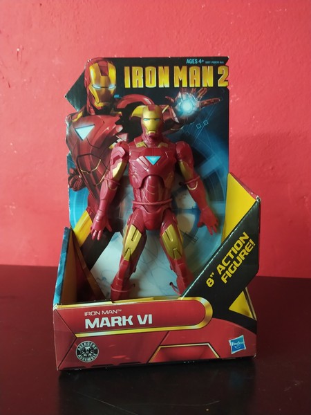 IRON MAN" action figure deluxe HOMBRE DE HIERRO figura de acción MARVEL