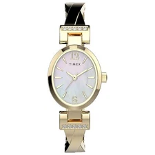 Timex TW2U70000 Women's Dress Stretch Bangle 21mm Watch