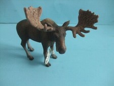 Schleich Male BULL MOOSE 2009 Retired Wildlife Animal Figure 14619