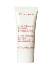 Clarins Gentle Foaming Cleanser with Cottonseed Normal Combo Skin .8oz 30ml NeW