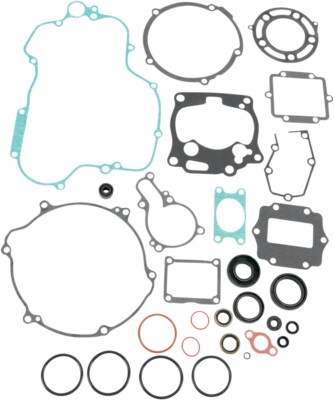 Moose Racing Complete Gasket Kit with Oil Seals for 2001-2002 Kawasaki KX 125