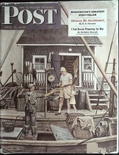 Saturday Evening Post July 2, 1949 Stevan Dohanos Cover, Complete Magazine