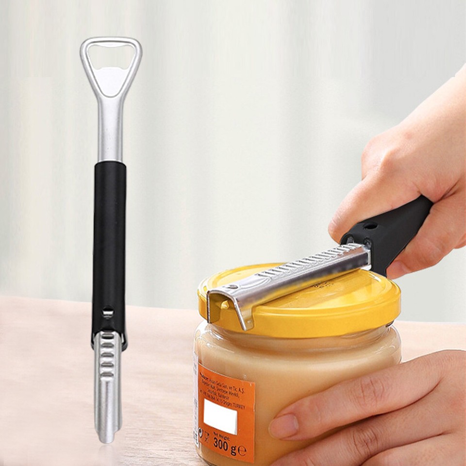 Adjustable Jar Opener Bottle Opener Helper Stainless Steel Kitchen