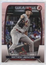 2023 Bowman Pink 23/175 Matthew Liberatore #48 04br