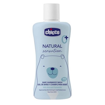 Shampoo Tränenfrei 200ml Aloe Kamille für Kinderhaut CHICCO Natural Sensation