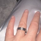 Cartier Love 18K White Gold Band Ring Size 52 6mm Engraved Signed 52833A — photo 1