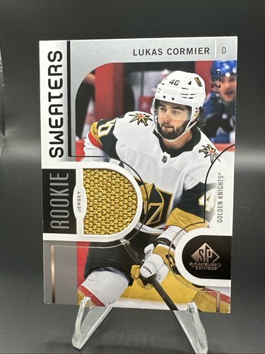 2024-25 Upper Deck Hockey SP Game Used Rookie Sweaters Lukas Cormier /299 #RS-LC - Picture 3 of 6
