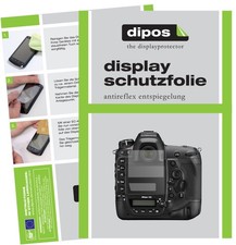 2x protective film for Nikon D6 anti-glare screen protection dipos