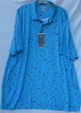 NEW Callaway short sleeve poly/elastane blend Opti-Dri golf shirt men's XXL