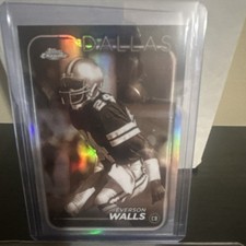 Topps 2024 Chrome Everson Walls #55 Dallas Cowboys Football NFL Trading Card