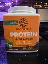 Sun Warrior Pre Workout Protein Powder   Energy Drink | Vegan  🍫 chocolate