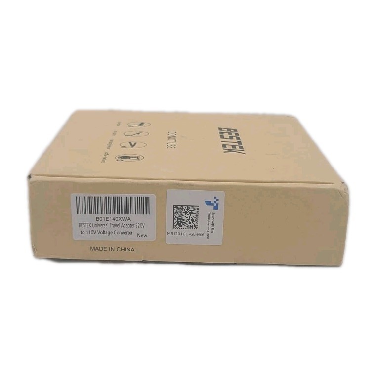 BESTEK Universal Travel Adapter 220V to 110V Voltage Converter with 6A 4-Port