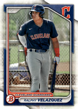 2024 Bowman - Prospects Ralphy Velazquez #BP-29 Guardians