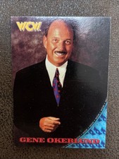 Mean Gene Okerlund 1998 Topps WCW/NWO Base Set Card #53