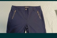 ladies gerry weber trousers navy 40